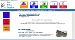 Desktop Screenshot of cpcofficesupplies.com